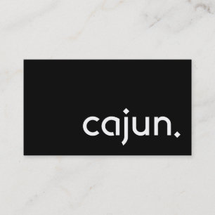 cajun. 名刺