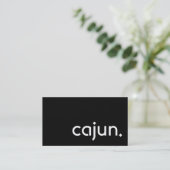 cajun. 名刺 (スタンド正面)