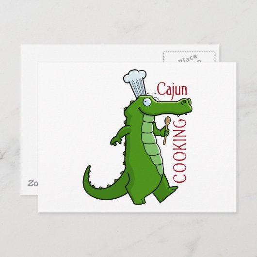 cajun_cooking ポストカード (正面/裏面)