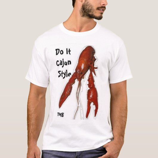 Cajun_Style_Crawfish_tshirt Tシャツ (正面)