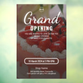 Cake Bakery Shop Business Grand Opening ウィンドウサイン (シート3)