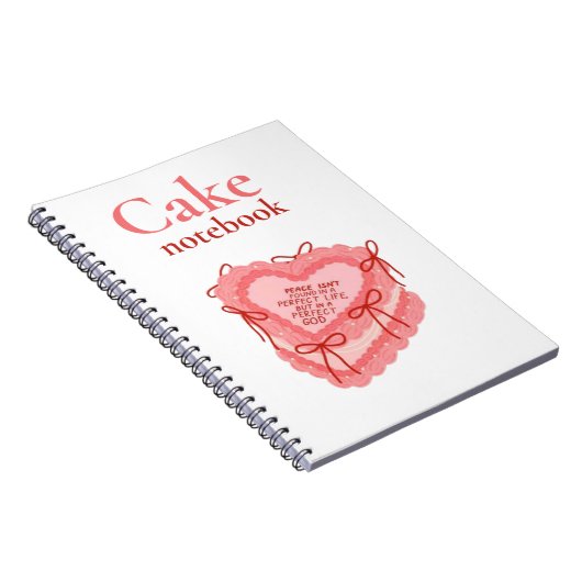 Cake Baking Journal for Favorite Recipes ノートブック (右側)