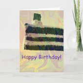 Cake Birthday Card カード (正面)