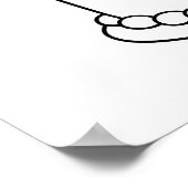 Cake Birthday Party Coloring ポスター (角)