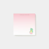 Cake (Cat + Snake) Post-it Notes ポストイット (正面)