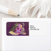 Cake Cats差出人住所ラベル ラベル (インサイチュ)