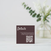 Cake Climbers Wedding エンクロージャーカード (スタンド正面)