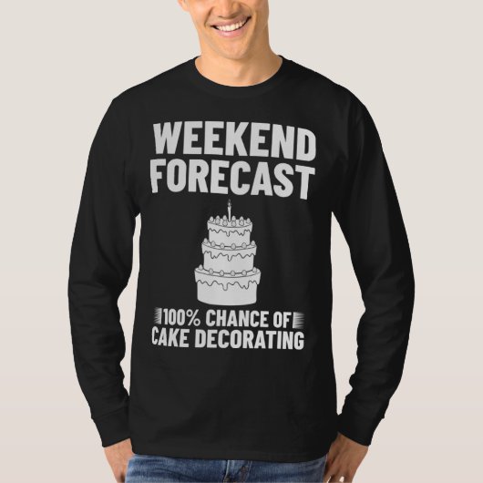 Cake Decorating Baker Ideas Beginner Tシャツ (正面)