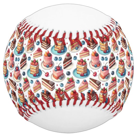 Cake in Your Face (personalize) ソフトボール (正面)