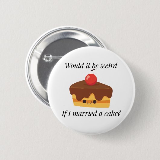 Cake Lover's Dream 缶バッジ (正面&裏面)