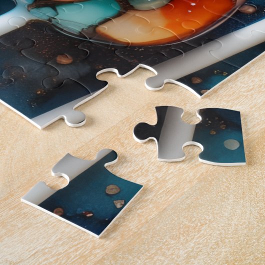 Cake Pops Alcohol Ink ジグソーパズル (側面)