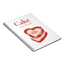 Cake Recipe Notebook for Home Bakers ノートブック