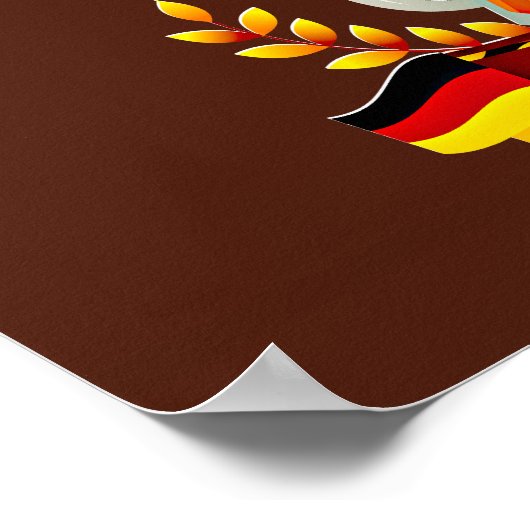 Cake Store用の完全に編集可能なオクトーバーフェストデザート ポスター (角)