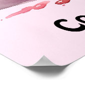 Cake Store用の完全に編集可能なマカロン ポスター (角)