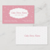 Cake Store business cards 名刺 (正面/裏面)