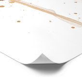 Cake Wall Art Print 'Carrot Cake' ポスター (角)