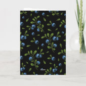 Cake Wishes誕生日カードとカラーリングページ カード (裏面)