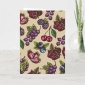 Cake Wishes誕生日カードとカラーリングページ カード (裏面)