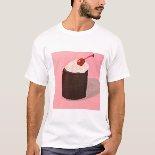  Cake with Cherry on Top Tシャツ (正面)