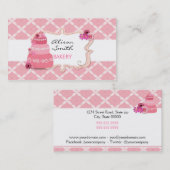 Cakes Bakery Business Cards 名刺 (正面/裏面)