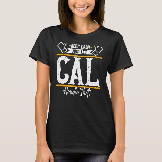 Cal Calm保とCalで処理する Tシャツ (正面)