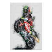 Cal Crutchlow ポスター (正面)