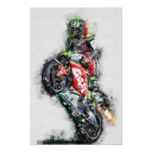 Cal Crutchlow ポスター (正面)