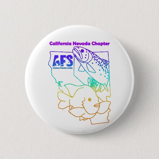 Cal-Neva AFSラウンドボタン、標準、2 1/4インチ 缶バッジ (正面)