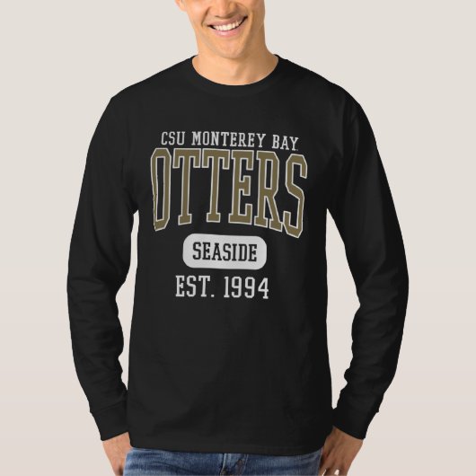 Cal State Monterey Bay CSUMB Otters Est Date Tシャツ (正面)