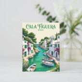 Cala Figuera Spain ポストカード (スタンド正面)