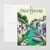 Cala Figuera Spain ポストカード (正面/裏面)