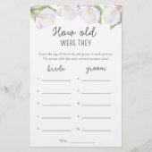 Cala flowers – 彼らは何歳だったブライダルゲーム (正面)