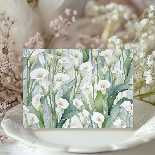 Cala Liliesの結婚情報カード エンクロージャーカード