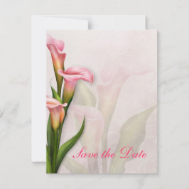 Cala Lily Pink日付を保存 セーブザデート