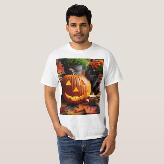 Calabaza de Halloween Tシャツ (正面フル)