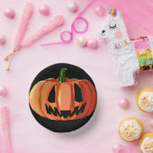 Calabaza Jack-o’-Lantern Low Poly | Halloween  ペーパーボウル (パーティー)