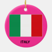 Calabria*イタリアのクリスマスのオーナメントカラブリアNatali セラミックオーナメント (裏面)