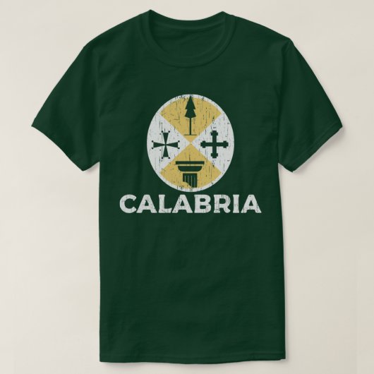 Calabria Coat of Arms Tシャツ (デザイン正面)