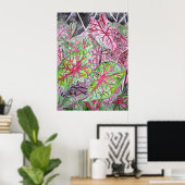 caladiums_plant_絵画s ポスター (ホームオフィス)