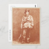 Calamity Janeのヴィンテージ写真 ポストカード (正面/裏面)