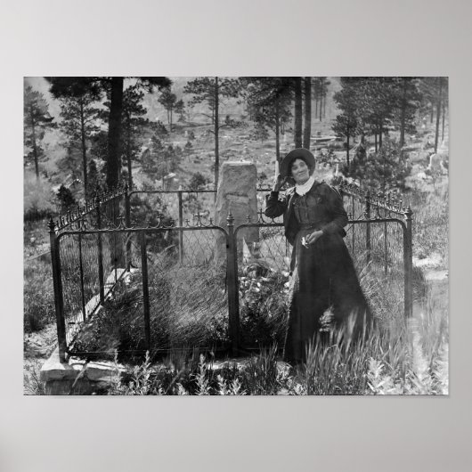 Calamity Jane At Wild Bill Hickok's Grave ポスター (正面)