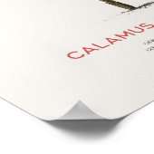 Calamus Asperrimus – パームツリー ポスター (角)