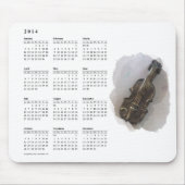 calandar mousepad マウスパッド (正面)