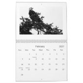 Calander カレンダー (2月 2027)