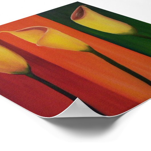 Calasの油 ポスター (角)