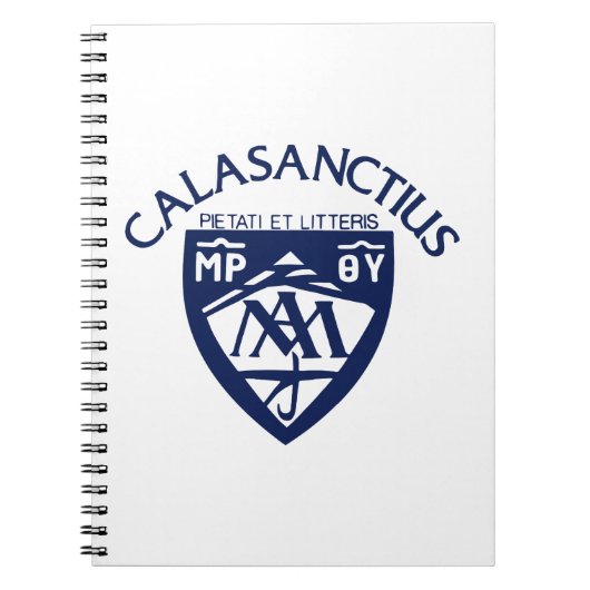 Calasanctiusのノート ノートブック (正面)