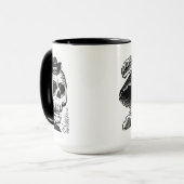 Calaveraのカップル マグカップ (正面左)