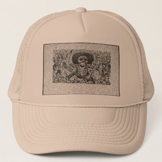Calaveraの帽子 キャップ (正面)