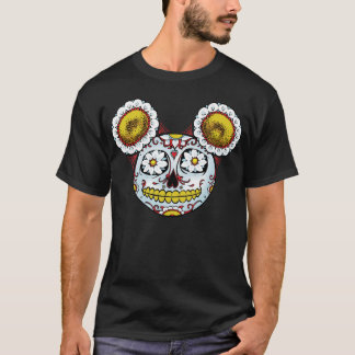 Calaveraの砂糖のスカル Tシャツ