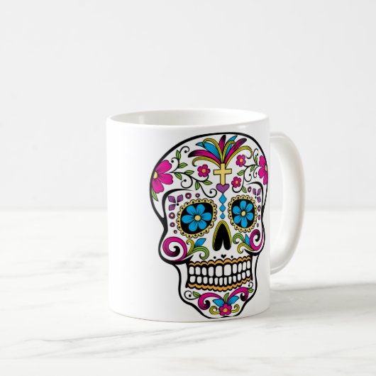 Calavera コーヒーマグカップ (正面右)